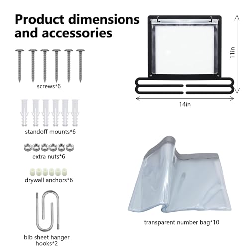 Race Bib & Medal Display Hanger – 40+ Medals, 100 Bibs, Bib Holder