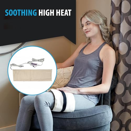 Thermotech Moist Heating Pad, Manual Clicker, Mini 19 x 7 in - size: 19x7 Inch (Pack of 1)