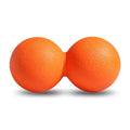 GOGO Peanut Massage Ball Double Lacrosse Fascia Balls - color: Orange