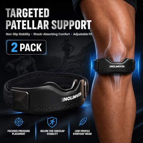 Patellar Tendon Support Strap, Knee Brace for Women & Men
