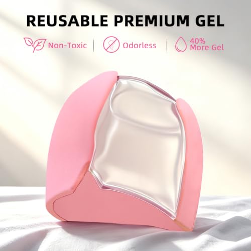 Migraine Relief Cap, Soothing Headache Ice Face Mask Products - color: Pink