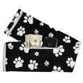 Fusion Belts Running Belt for Women & Men - Patented Side Zipper On Design - color: Paw Print, size: Small
