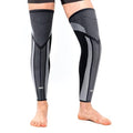 Full Leg Compression Sleeve (Pair), Thigh Support, Calf Protect, Anti Slip Long Knee Brace for Joint Pain, ACL, MCL, Meniscus Tear, Arthritis, Tendonitis, Running, Basketball, Football, L