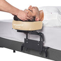 Home Use Sleeping Mattress Top Massage Kit-Adjustable Headrest Face Pillow Cradle & Face Cushion Support Bracket, Head Face Rest Support- Eye Surgery Recovery - Cream - color: Cream
