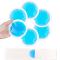 NEWGO Small Ice Packs for Injuries Reusable with Cloth Backing, 6 Packs - color: Blue - 6 Pack