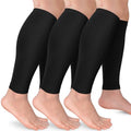 CTHH Calf Compression Sleeve for Men & Women Footless Compression Socks - color: Black