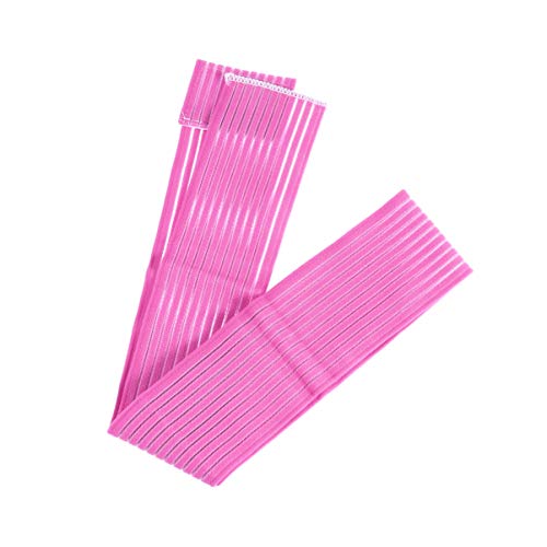 Wrist Brace Elastic Wrap Brace Sleeve Support 120cm Ankle Wrist Knee Calf Thigh Wraps Strap for Sports Gym Weightlifting Fitness Running Wrist Wraps - color: Pink