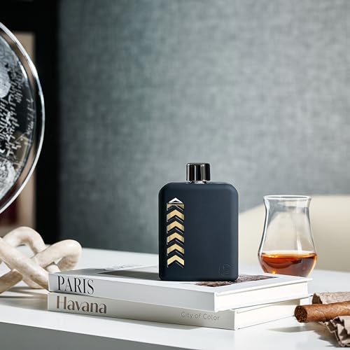 Le’raze 3.4 oz Glass Hip Flask, Sleek Silicone Sleeve | 100ml Single Shot Pocket Bottle for Alcohol Liquor | Leakproof Lids, Funnel | Cute Discreet Concert, TSA Travel Approved Shatterproof Mini Gift - size: 3.4oz.