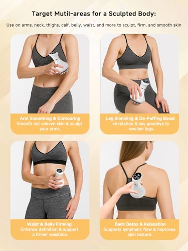Lymphatic Drainage Massager–Anti-Cellulite,Heat & Microcurrent