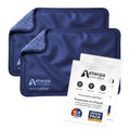Flexible Hot and Cold Gel Pack Medium 8" x 12", 2 Pack - size: Medium (2 pack), style: Blue