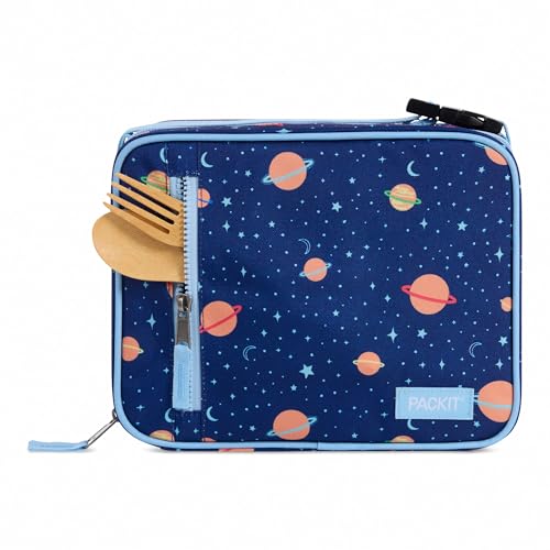 PackIt Freezable Classic Lunch Box, Little Planets - color: Little Planets