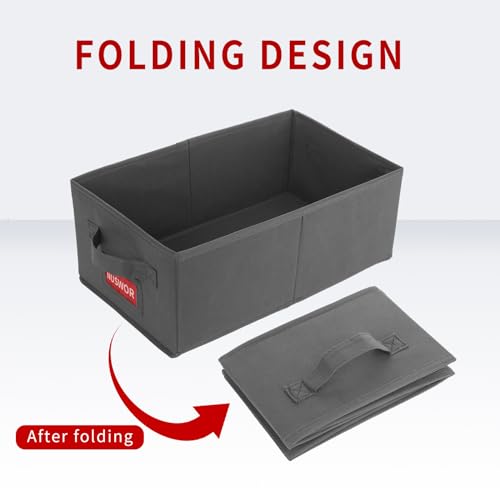 NUSWOR DVD Storage Box - DVD Storage Solutions 4Pack- Grey - size: 4PACK