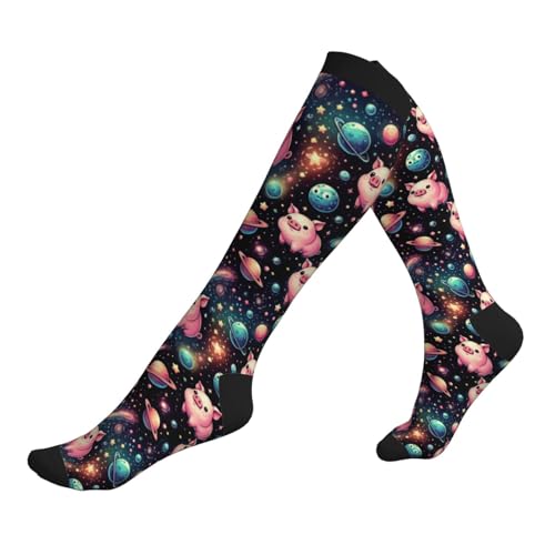 Compression Socks Circulation 15-20 Mmhg Knee High - color: Pig