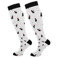 Wusikd Pirate Skulls Compression Socks for Women and Men Circulation Cute Long Socks for Athletic Running 1 - color: Multi 32