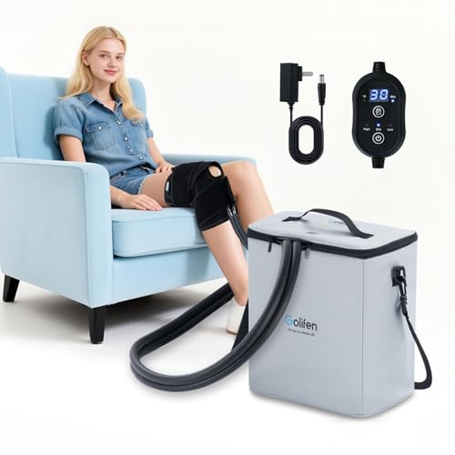Cold Therapy Machine with Timer & Cold Pad for Knee