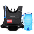 Maelstrom Hydration Running Vest with 2L Water Bladder for Men Women - color: Black