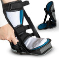 Plantar Fasciitis Adjustable Night Splint. Sleeping boot for foot stretching. P.F. Night Splint with wedge for dorsiflexion. Achilles tendonitis, Heel and Bone Spur, Tendon and Calf Stretching, Arch Pain Treatment. Fits Left & Right Foot. L4398 (Large) -
