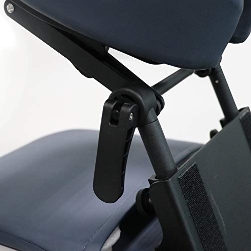 Master Massage Desktop Face Cradle Massage Kit – Table & Desk Top Face Pillow Support –Foldable Adjustable Head Rest Cushion Cradle - Massage Kit, Siesta Artifact, Eye Surgery Recovery, Royal Blue - color: Royal Blue