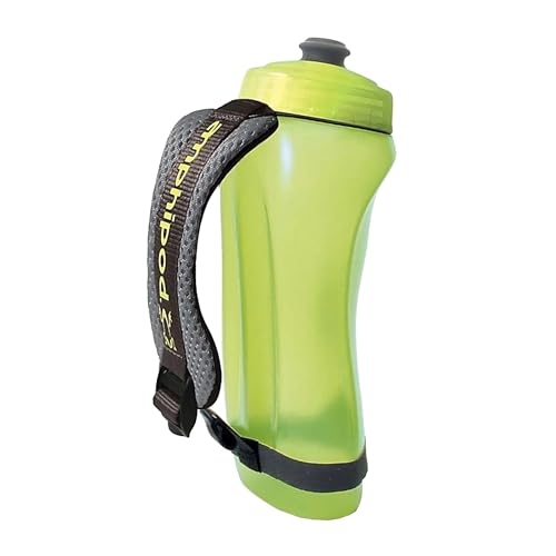 Amphipod Hydraform Handheld Bottle, Ergonomic BPA-Free Water Bottle, 20 oz. - color: Charcoal, size: 20.3 Ounces
