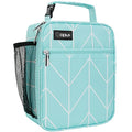 opux Insulated Lunch Box Kids & Adults, Leakproof Soft Cooler Bag, Teal - color: Teal