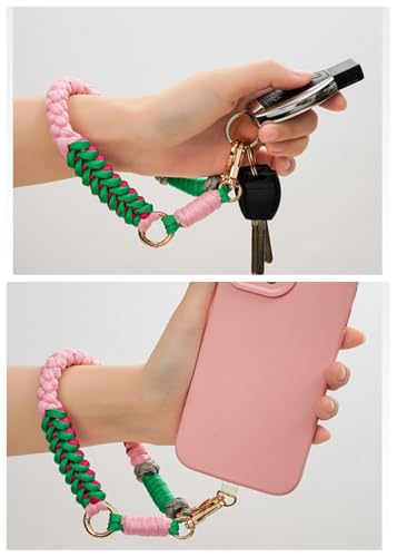 Outman Sport Water Bottle Handle Strap Holder Sling Cup Handle - color: Pink/Green/Hot pink