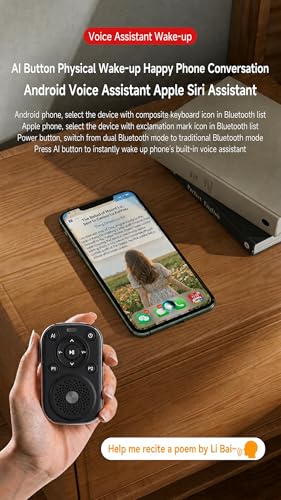 Multifunctional Smart Personal Safety Alarm Mini Bluetooth Speaker - color: Gray