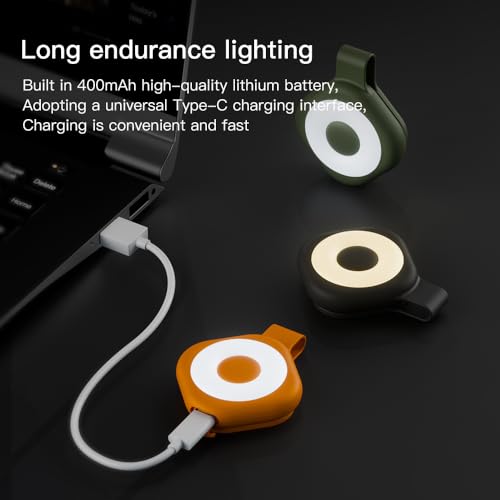 Running Lights for Runners, Magnetic Clip On Rechargeable 6 Modes - color: White