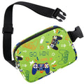 WAWSAM Fanny Pack Kids Belt Bag, Game Crossbody Bag with Adjustable Belt - color: Game