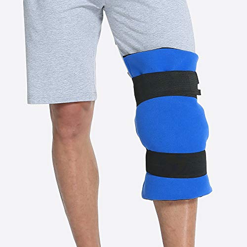 WORLD-BIO Large Ice Pack for Hip,Reusable Cold Compress Ice Pack with Cover - size: 11x14 Inch (Pack of 1)
