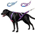 Weight Pulling Harness for Dogs – Running, Sled, Canicross & Large - color: Blue, size: XL