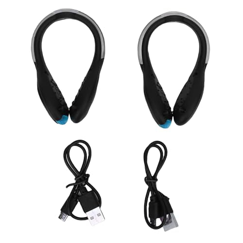 LED Shoes Clip Lights, USB Charging Clip On Shoe Lights, Safety Night Running Gear for Walking Jogging Biking Cycling Biking Accessories - color: Blue