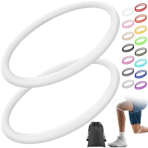 Foilswirl Patella Knee Band Basketball Knee Strap,2,White,L - color: White, size: L