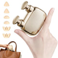 Double Head Mini Massage Gun,Portable Percussion Deep Tissues Muscle Massager,Compact Handheld Massager for Muscle Fatigue Relief, Home/Office/Travel,Gifts for Men Women,Gold - color: Gold