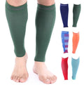 Doc Miller Compression Calf Sleeve for Men & Women, 20-30mmHg - color: Dark Green, size: Small REGULAR