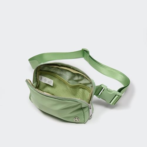 Pander Crossbody Belt Bag for Women and Men, Travel and Everyday Use - color: Green Asparagus