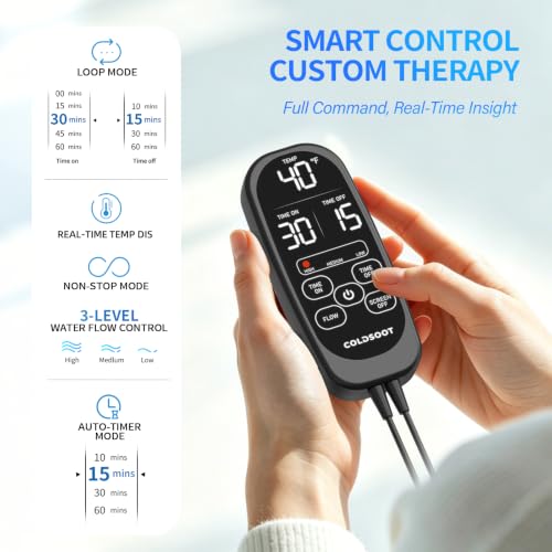 Programmable Timer Ice Machine for Knee After Surgery w/Temp Disp