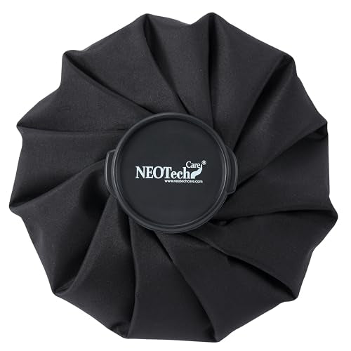 Neotech Care Ice Bag with Screw Top Lid (Black, 8 inch) - color: Black, size: 8 Inch