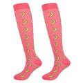 Junely Compression Socks for Women Knee High Funny Socks - color: A2-banana
