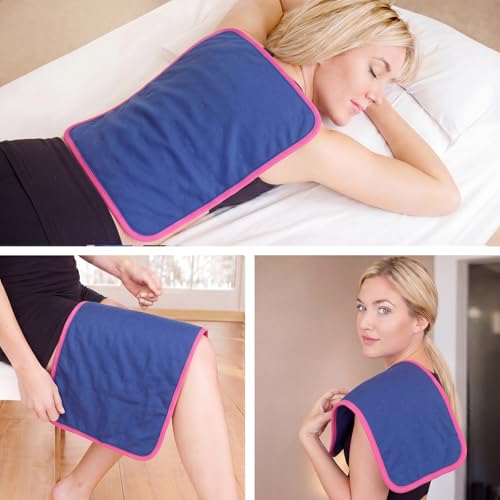 Fumete Extra Large Reusable Gel Ice Pack 20 x 24 Inch for Full Body Pain Relief, Hip, Shoulder, Knee, Back, Flexible Comfy Cold Pack Compress for Swelling, Bruises