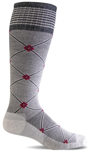 Sockwell Women's Elevation Firm Graduated Compression Socks - color: Oyster, size: Small-Medium