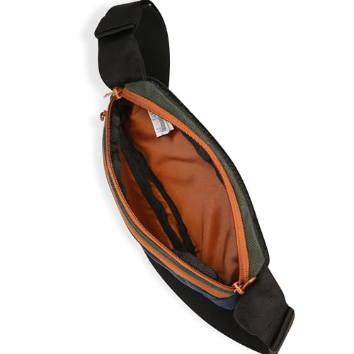 KAVU Canvas Spectator Belt Bag, Cotton Fanny Pack for Travel - color: Grimm Forest
