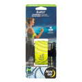Nite Ize SlapLit Rechargeable LED Slap Wrap - Light-Up Slap Band for Wrists or Ankles - Wristband for Nighttime Visibility - Running, Biking, Hiking & More - Neon Yellow with Green LED