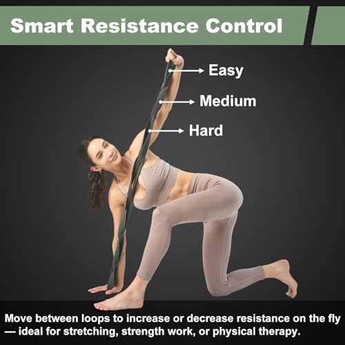 VRTX Fabric Stretch Strap Essential Set for Yoga, Pilates, Home Workout
