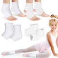 Tarpop 2 Pairs Kids Ankle Brace, Compression Sleeves, M+S, White - color: White, size: Small,Medium