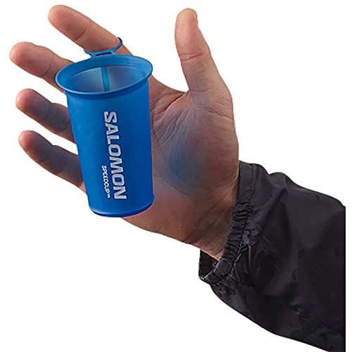 Salomon SOFT CUP Running Hydration Accessories SPEED 150ml/5oz, Clear Blue, NS