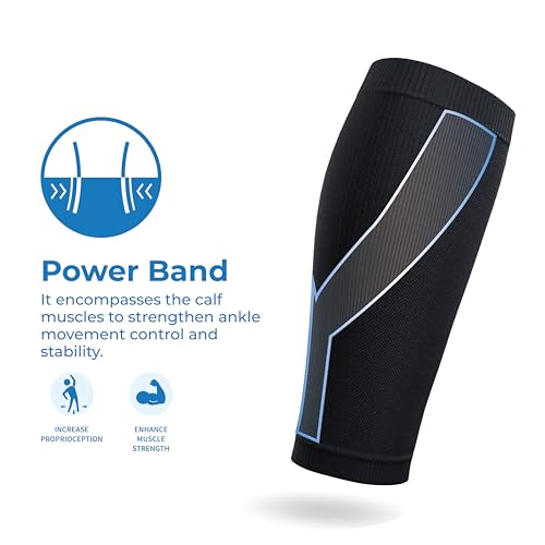 LP 270Z Power Band Calf Compression Sleeve for Men & Women - size: XXXL