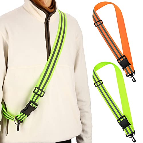 Saintrygo Reflective Sash for Walking - color: Orange
