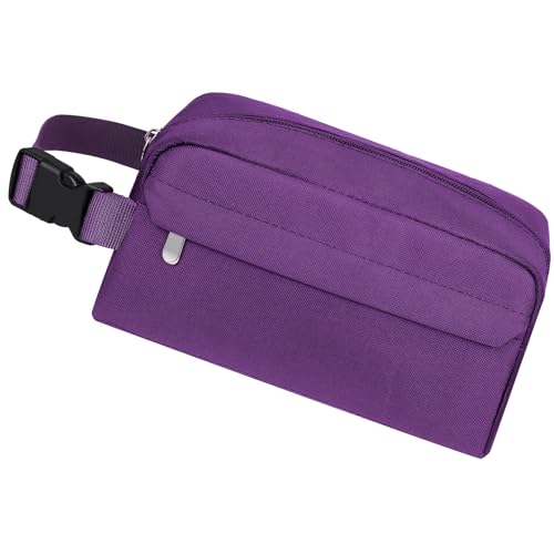 Small Insulated Lunch Bag: Reusable Small Lunch Box, Mini Soft Cooler Bag - color: Purple