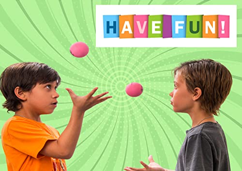 JA-RU Hi-Bounce Pinky Bouncy Ball for Kids (2 Pk) 976-2 - size: 2 Pack