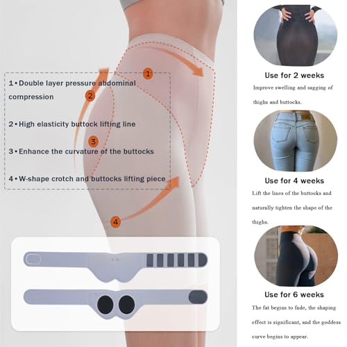 Smart Hip Glute Trainer for Butt, Wearable Butt Lifting Machine, Massager with 10 Modes